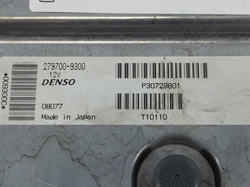 2009 Volvo V40 PCM Engine Control Computer ECU ECM PCU OEM P/N:279700-9300 Fits Fits 2007 2008 2010 OEM Used Auto Parts
