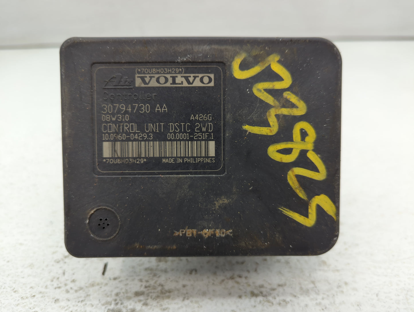 2009 Volvo V40 ABS Pump Control Module Replacement P/N:4N51-2C405-GB Fits Fits 2008 2010 2011 2012 2013 OEM Used Auto Parts 