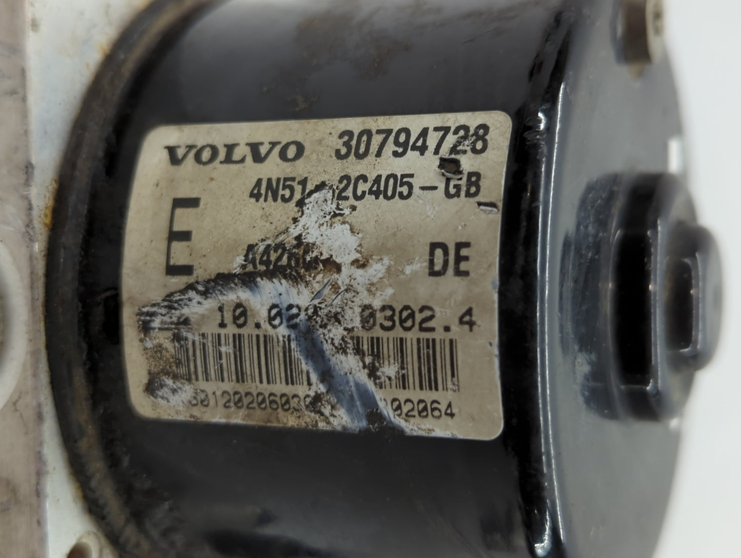 2009 Volvo V40 ABS Pump Control Module Replacement P/N:4N51-2C405-GB Fits Fits 2008 2010 2011 2012 2013 OEM Used Auto Parts 