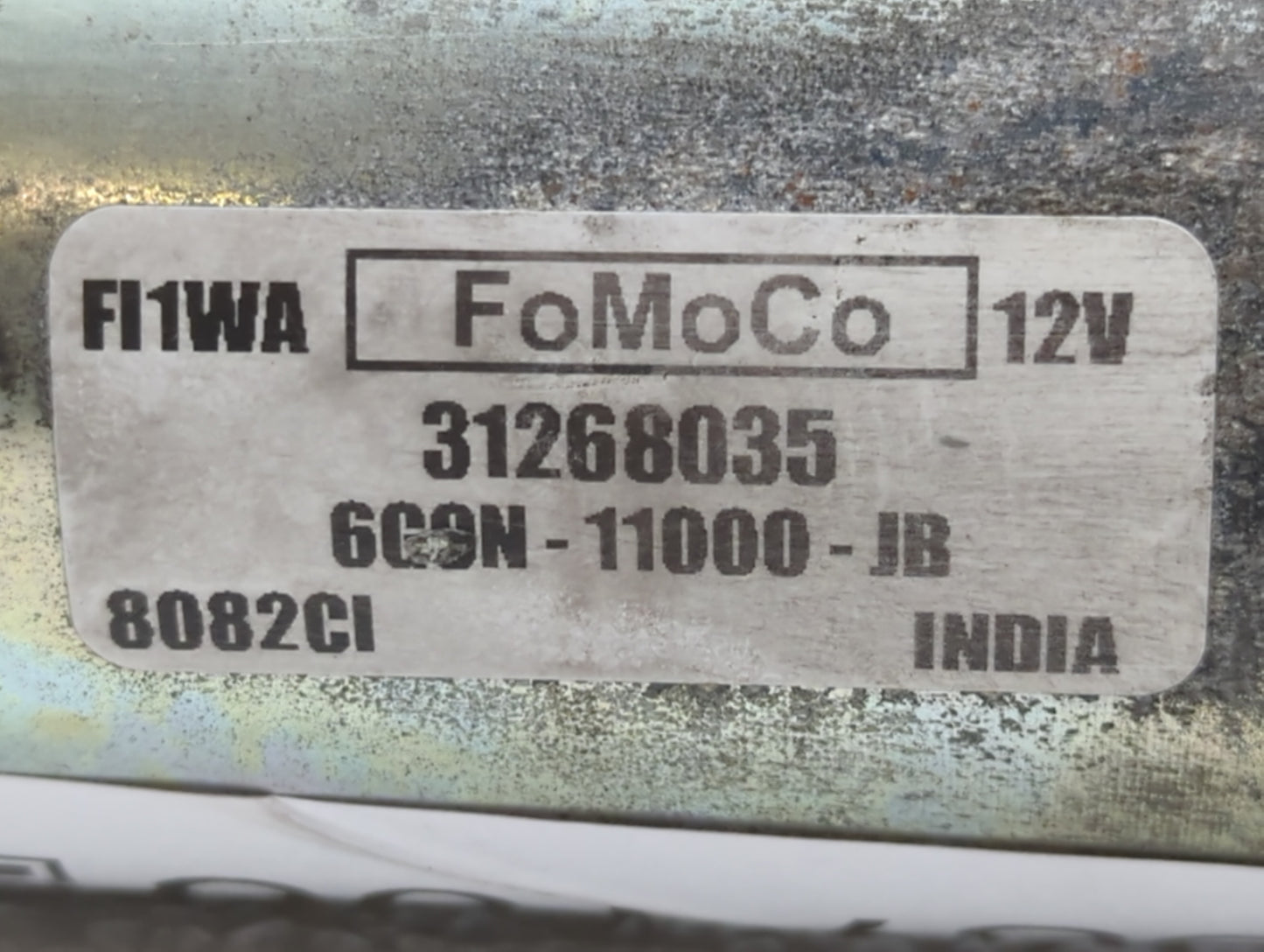 2009 Volvo V60 Car Starter Motor Solenoid OEM P/N:6G9N-11000-JB Fits OEM Used Auto Parts - Oemusedautoparts1.com