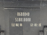 2009-2010 Volvo V70 Fusebox Fuse Box Panel Relay Module P/N:518818000 8688040 Fits Fits 2008 2009 2010 OEM Used Auto Parts -