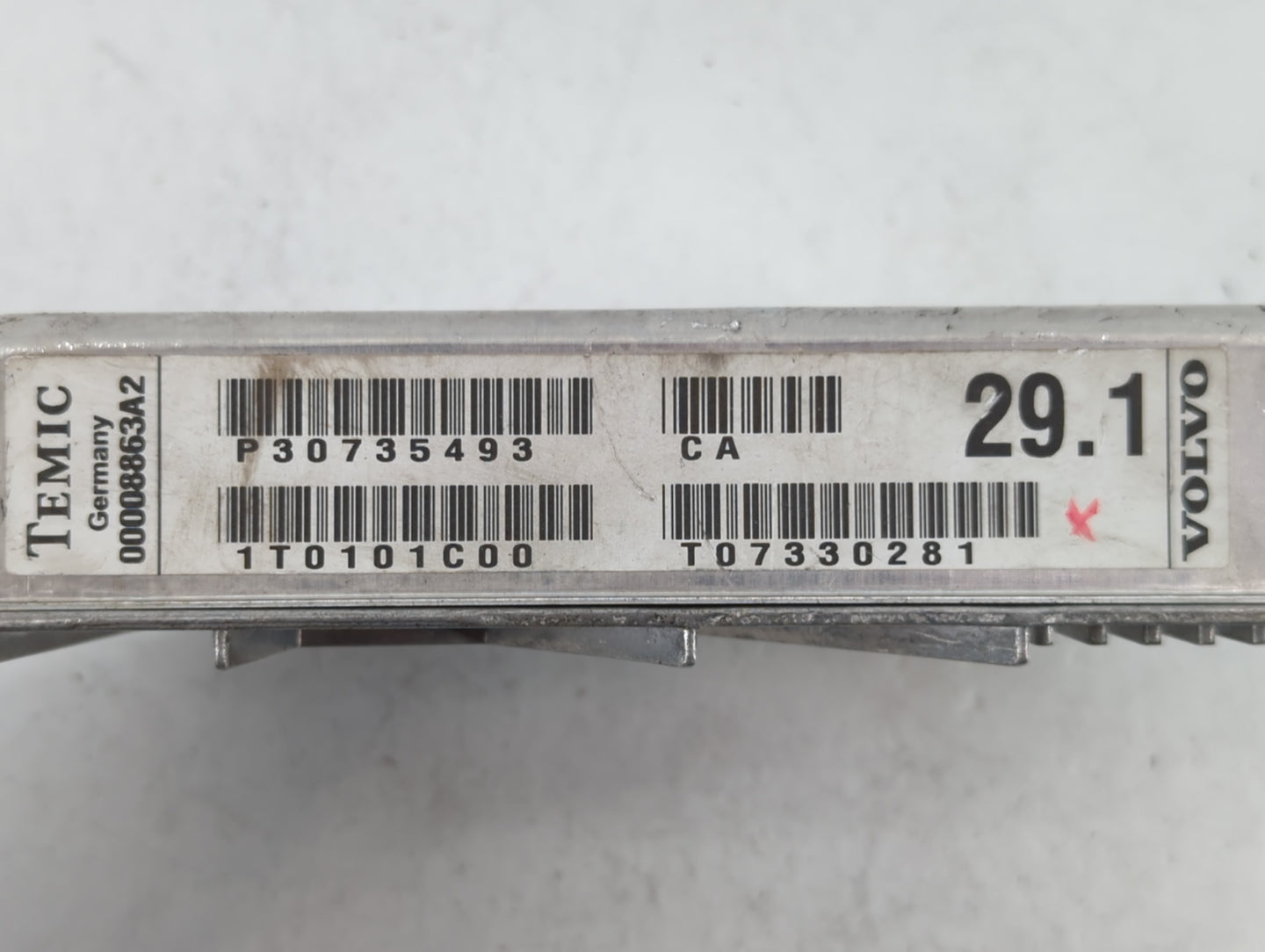 2008-2010 Volvo Xc90 PCM Engine Control Computer ECU ECM PCU OEM P/N:P30735493 CA 30668478 A, P30735493 Fits Fits 2008 2009 