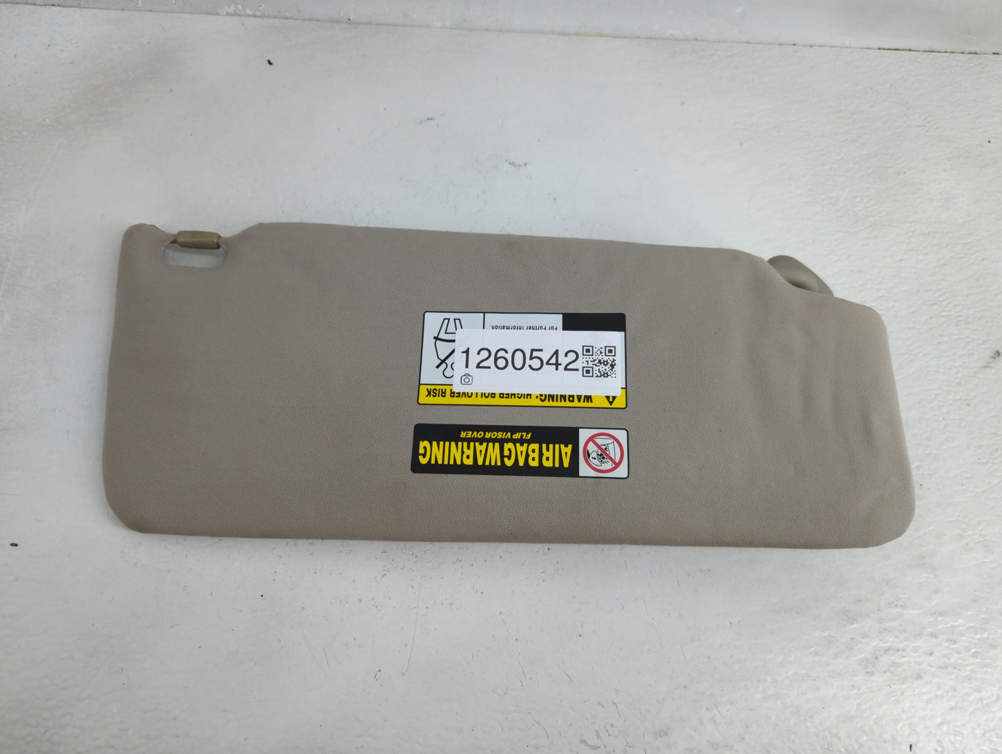 2007-2013 Acura Mdx Sun Visor Shade Replacement Passenger Right Mirror Fits Fits 2007 2008 2009 2010 2011 2012 2013 OEM Used