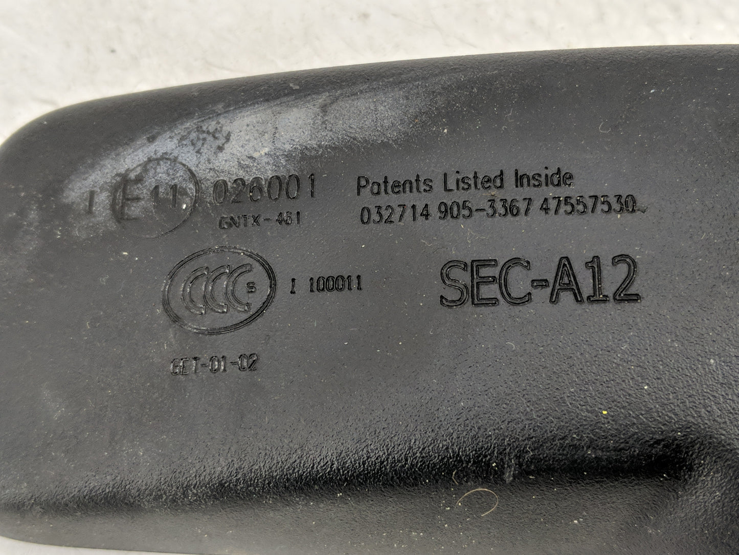 2010-2013 Acura Mdx Interior Rear View Mirror Replacement OEM P/N:7355992970 Fits Fits 2010 2011 2012 2013 OEM Used Auto Par