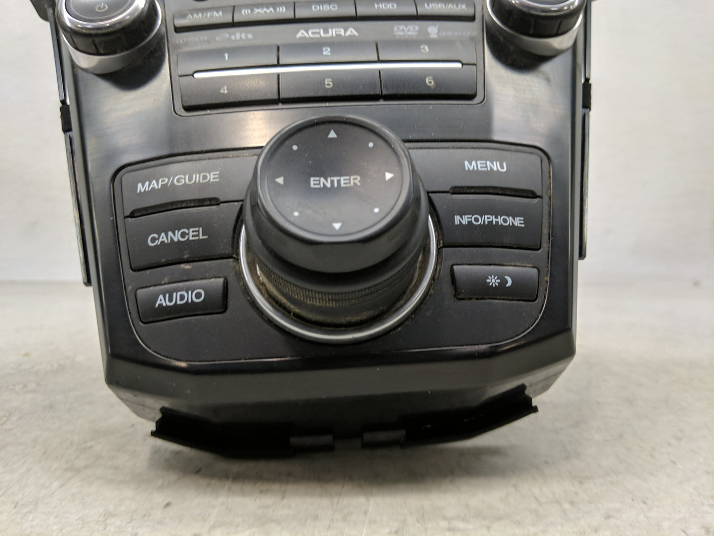 2010-2013 Acura Mdx Radio AM FM Cd Player Receiver Replacement P/N:39101-STX-A640-M1 39101-STX-A710 Fits Fits 2010 2011 2012