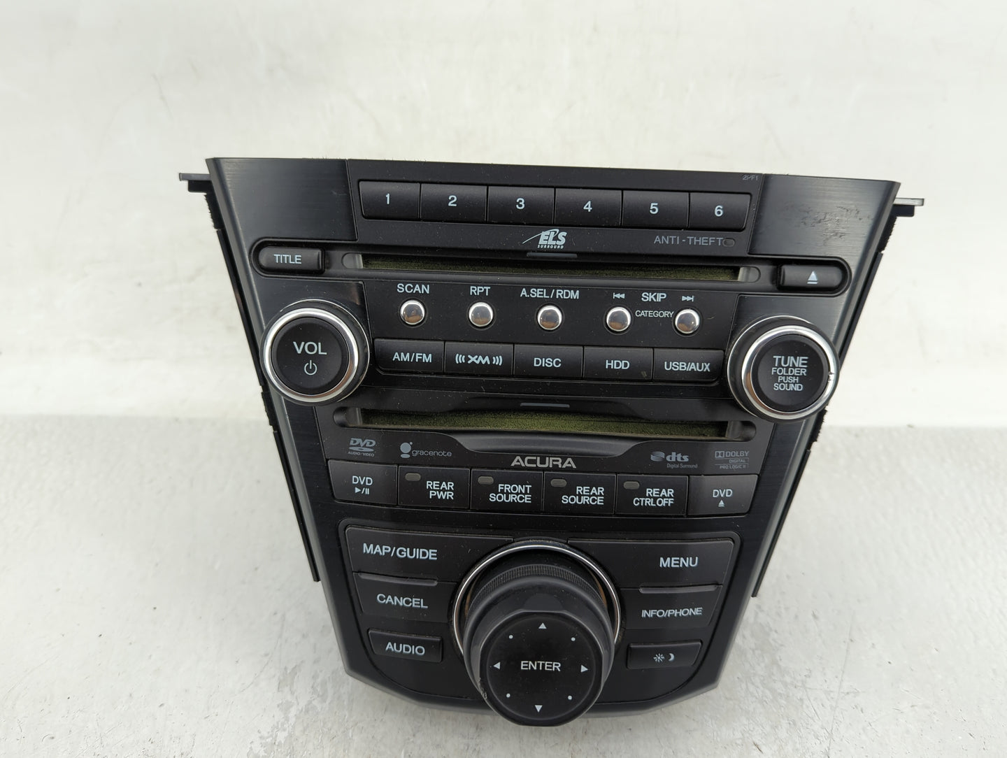 2010-2013 Acura Mdx Radio AM FM Cd Player Receiver Replacement P/N:39101-STX-C710-M1 Fits Fits 2010 2011 2012 2013 OEM Used 