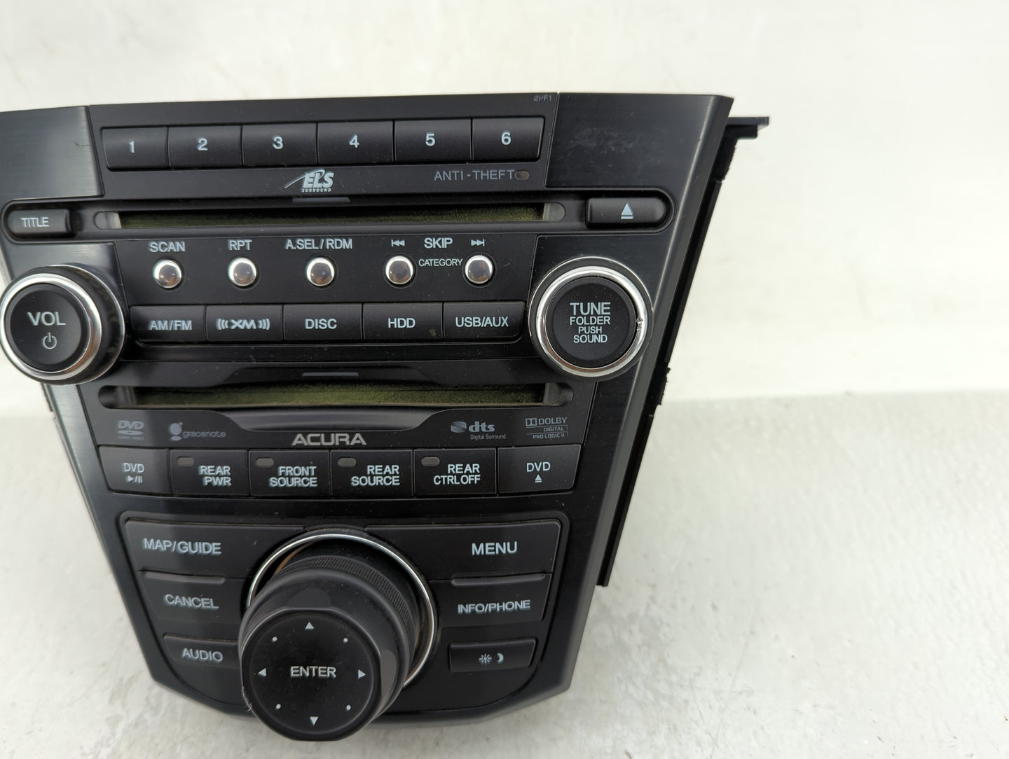 2010-2013 Acura Mdx Radio AM FM Cd Player Receiver Replacement P/N:39101-STX-C710-M1 Fits Fits 2010 2011 2012 2013 OEM Used 