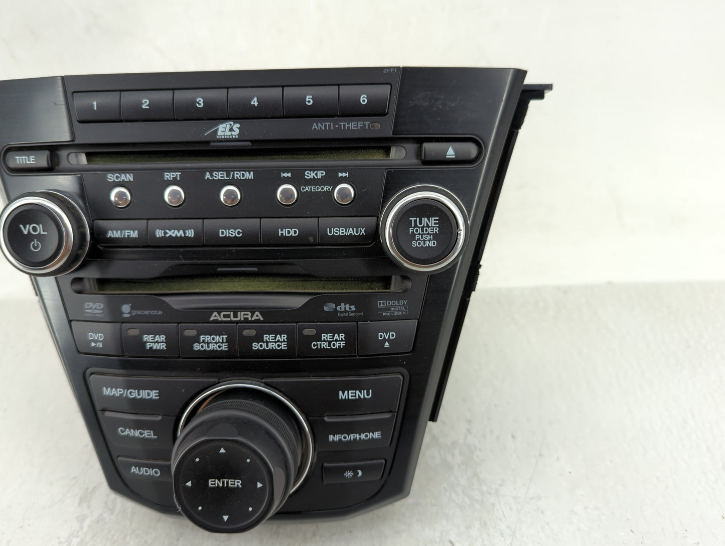 2010-2013 Acura Mdx Radio AM FM Cd Player Receiver Replacement P/N:39101-STX-C710-M1 Fits Fits 2010 2011 2012 2013 OEM Used 