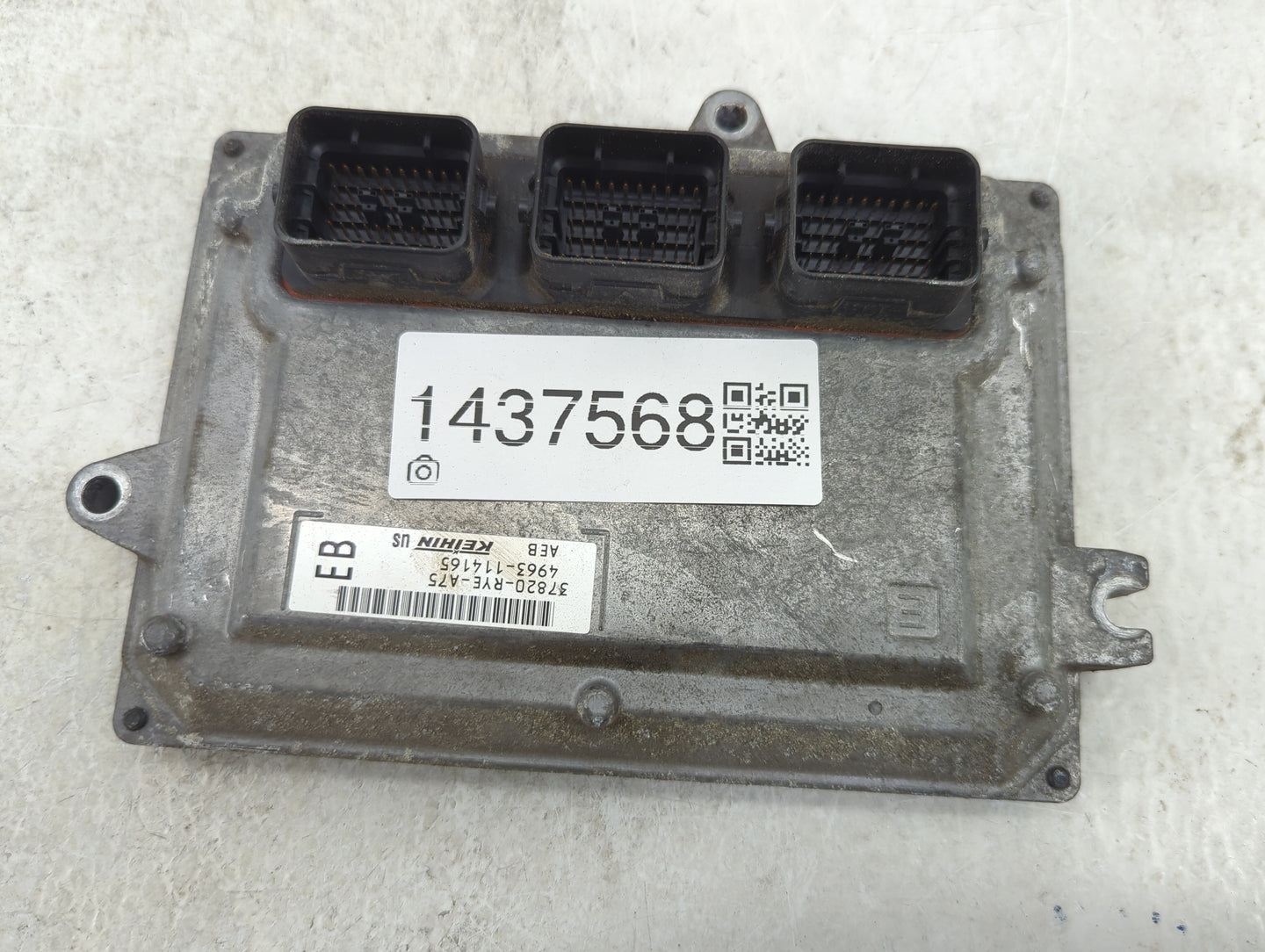 2010-2011 Acura Mdx PCM Engine Control Computer ECU ECM PCU OEM P/N:37820-RYE-A75 4963-114165 Fits Fits 2010 2011 OEM Used A