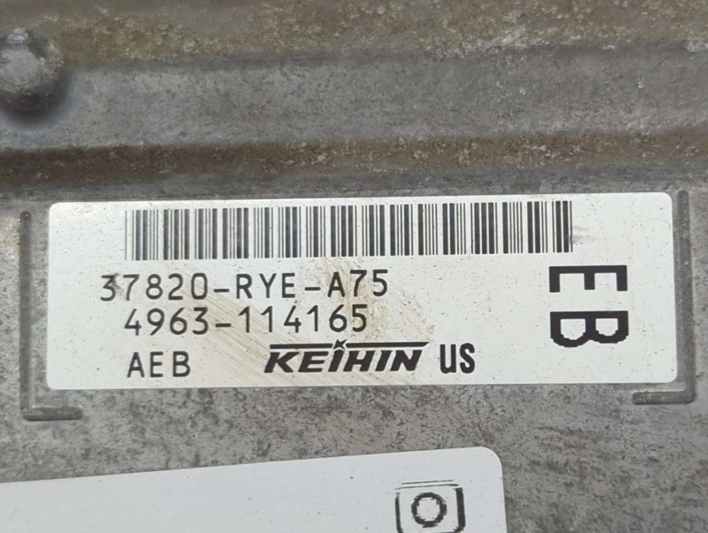 2010-2011 Acura Mdx PCM Engine Control Computer ECU ECM PCU OEM P/N:37820-RYE-A75 4963-114165 Fits Fits 2010 2011 OEM Used A
