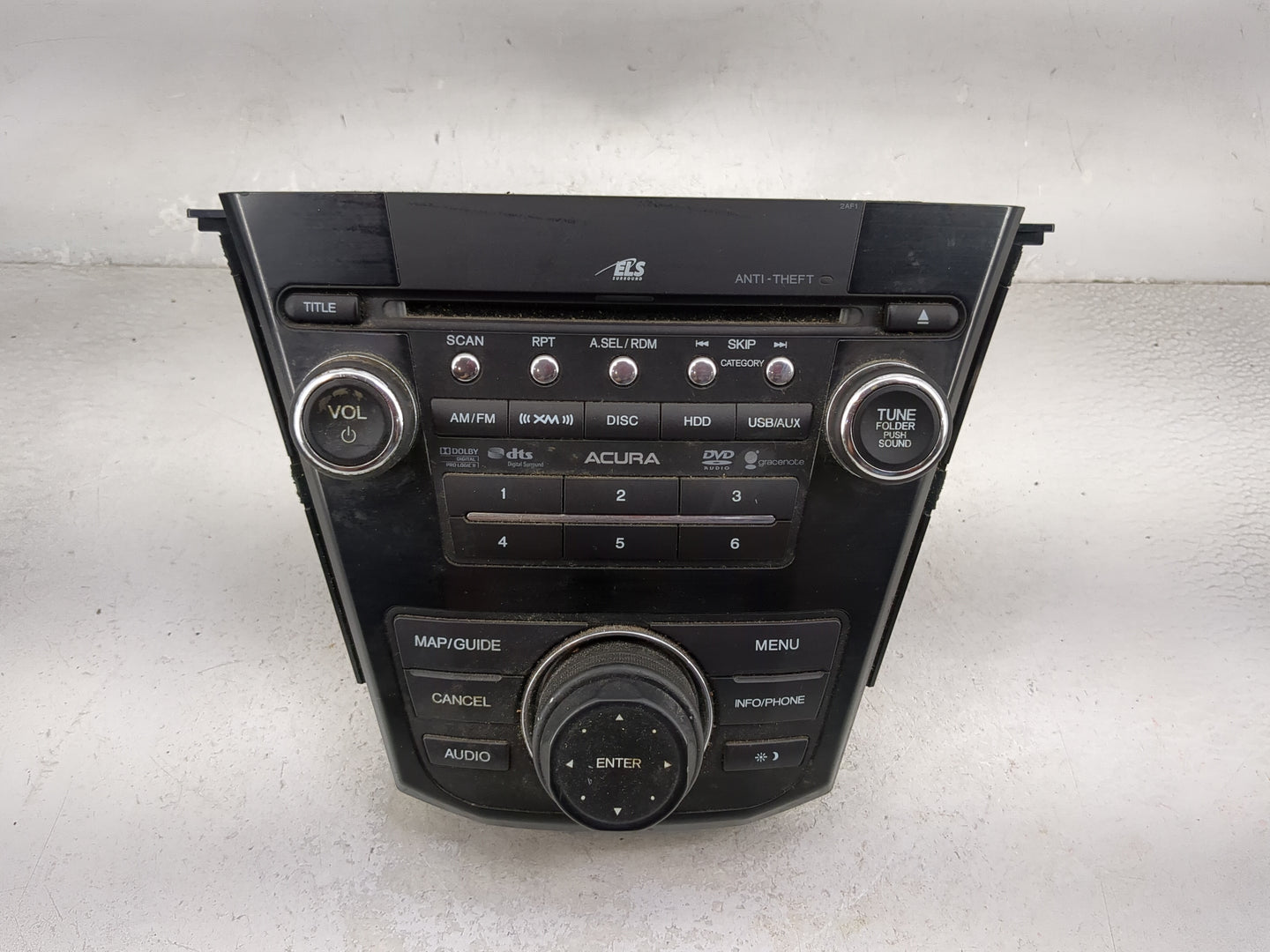 2010-2013 Acura Mdx Radio AM FM Cd Player Receiver Replacement P/N:39101-STX-A610-M1 BV7C0AO Fits Fits 2010 2011 2012 2013 O