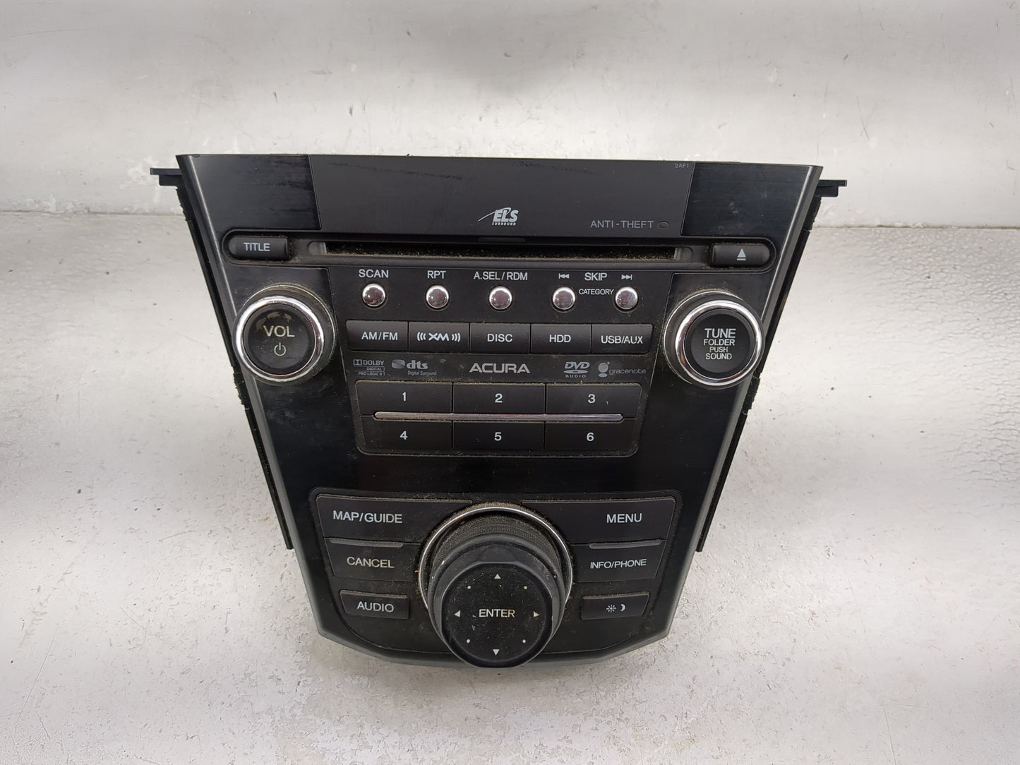 2010-2013 Acura Mdx Radio AM FM Cd Player Receiver Replacement P/N:39101-STX-A610-M1 BV7C0AO Fits Fits 2010 2011 2012 2013 O