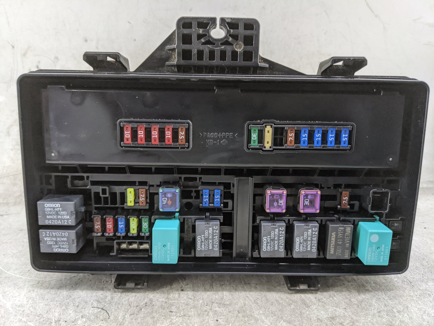 2007-2013 Acura Mdx Fusebox Fuse Box Panel Relay Module P/N:RU401P06K Fits Fits 2007 2008 2009 2010 2011 2012 2013 OEM Used 