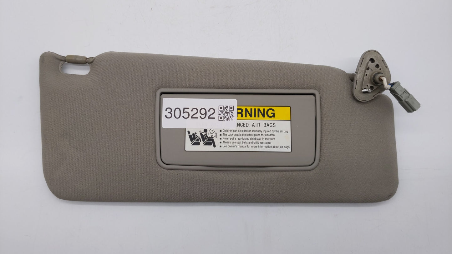 2010 Acura Mdx Sun Visor Shade Replacement Passenger Right Mirror Fits OEM Used Auto Parts - Oemusedautoparts1.com