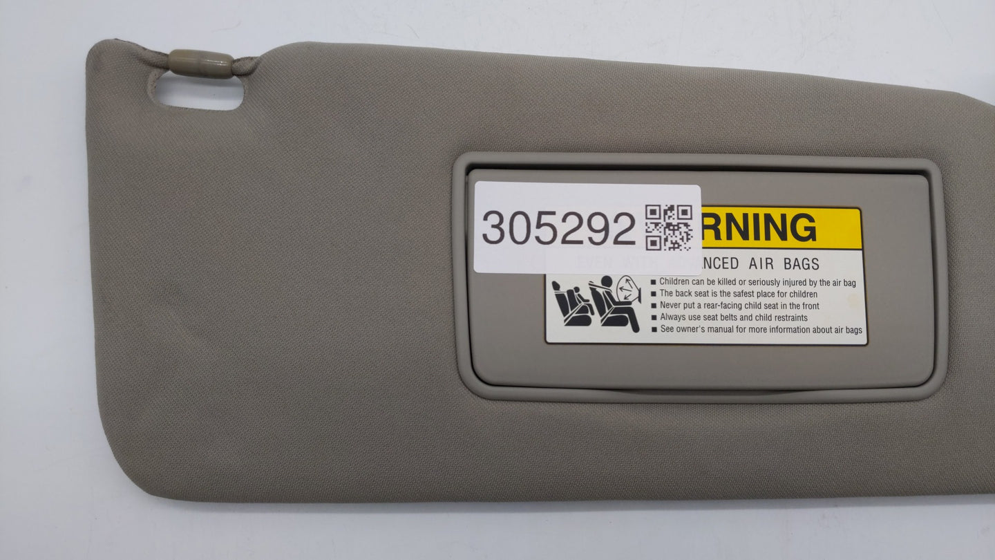 2010 Acura Mdx Sun Visor Shade Replacement Passenger Right Mirror Fits OEM Used Auto Parts - Oemusedautoparts1.com