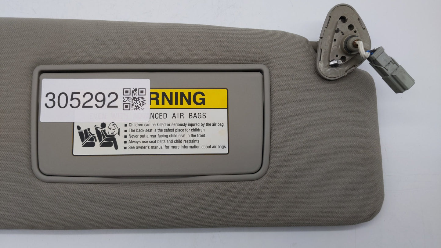 2010 Acura Mdx Sun Visor Shade Replacement Passenger Right Mirror Fits OEM Used Auto Parts - Oemusedautoparts1.com