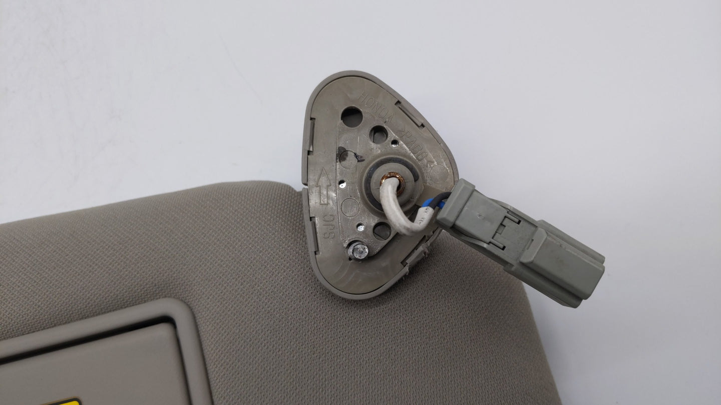 2010 Acura Mdx Sun Visor Shade Replacement Passenger Right Mirror Fits OEM Used Auto Parts - Oemusedautoparts1.com