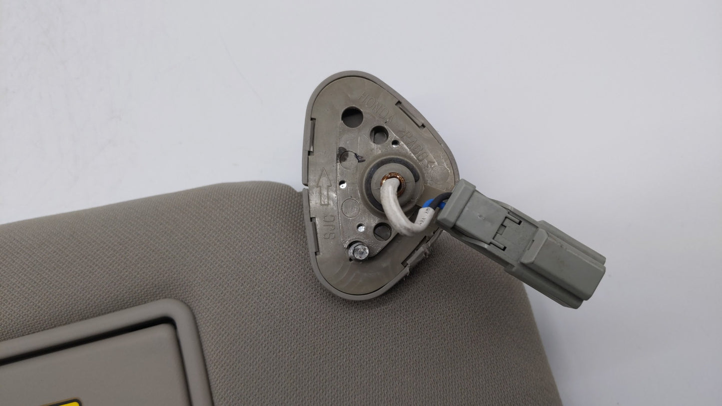 2010 Acura Mdx Sun Visor Shade Replacement Passenger Right Mirror Fits OEM Used Auto Parts - Oemusedautoparts1.com