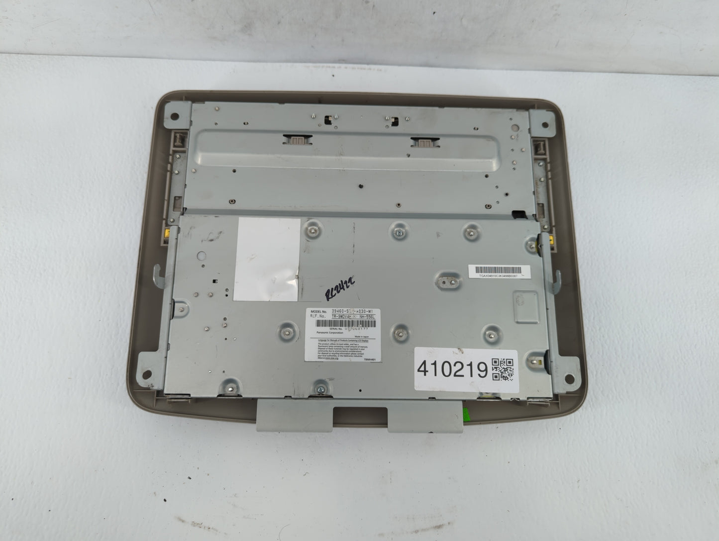 2010-2013 Acura Mdx Information Display Screen Beige Gray - Oemusedautoparts1.com