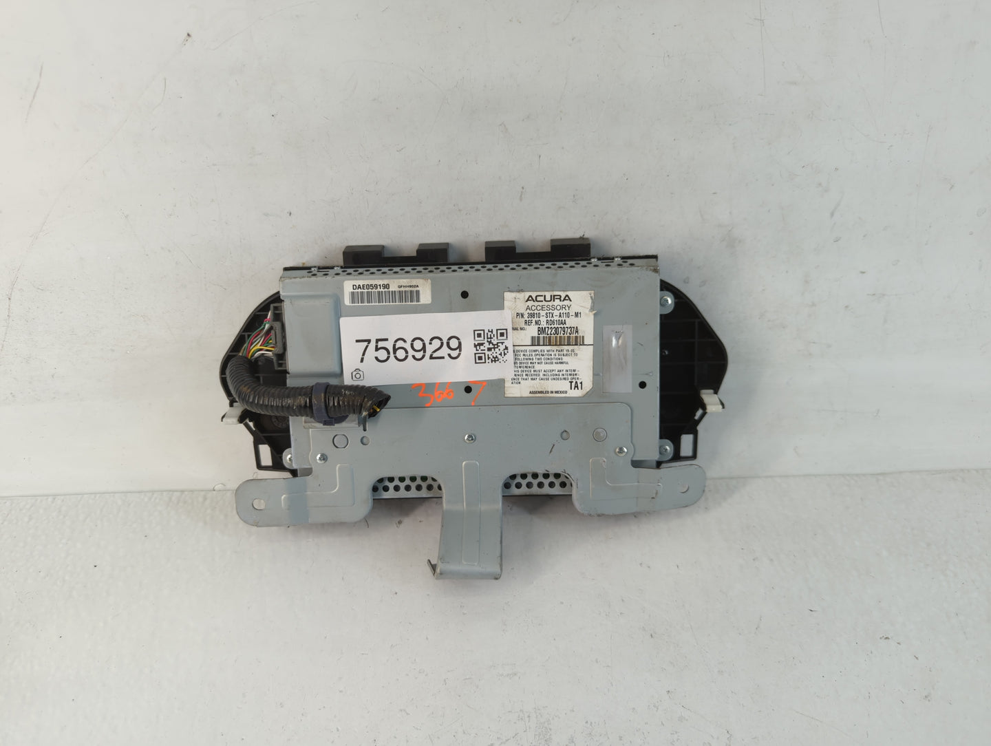 2010-2013 Acura Mdx Information Display Screen - Oemusedautoparts1.com