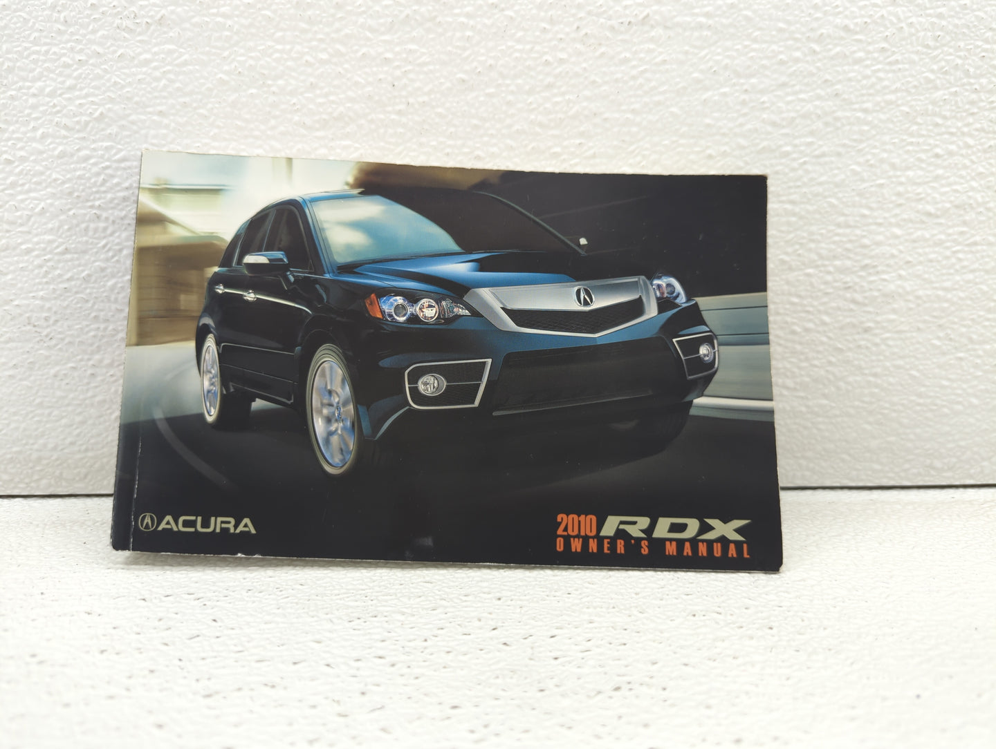 2010 Acura Rdx Owners Manual Book Guide OEM Used Auto Parts - Oemusedautoparts1.com