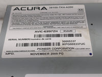 2010-2011 Acura Tl Radio AM FM Cd Player Receiver Replacement P/N:39100-TK4-A200 Fits Fits 2010 2011 OEM Used Auto Parts - O