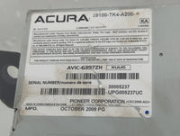 2010-2011 Acura Tl Radio AM FM Cd Player Receiver Replacement P/N:39100-TK4-A200 Fits Fits 2010 2011 OEM Used Auto Parts - O