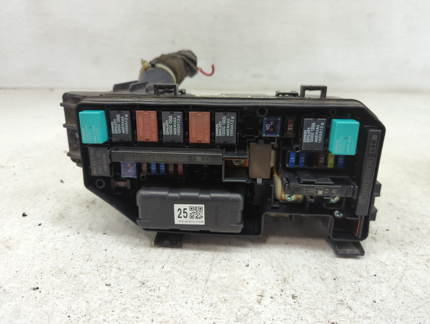2009-2011 Acura Tl Fusebox Fuse Box Panel Relay Module Fits Fits 2009 2010 2011 OEM Used Auto Parts - Oemusedautoparts1.com