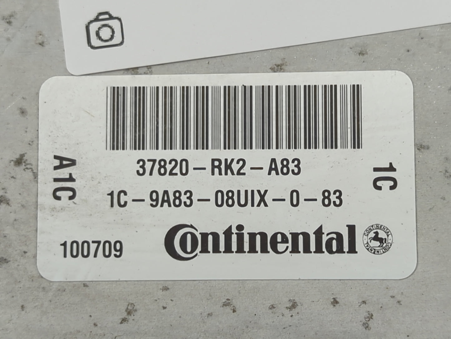 2010-2011 Acura Tl PCM Engine Control Computer ECU ECM PCU OEM P/N:37820-RK2-A83 Fits Fits 2010 2011 OEM Used Auto Parts - O
