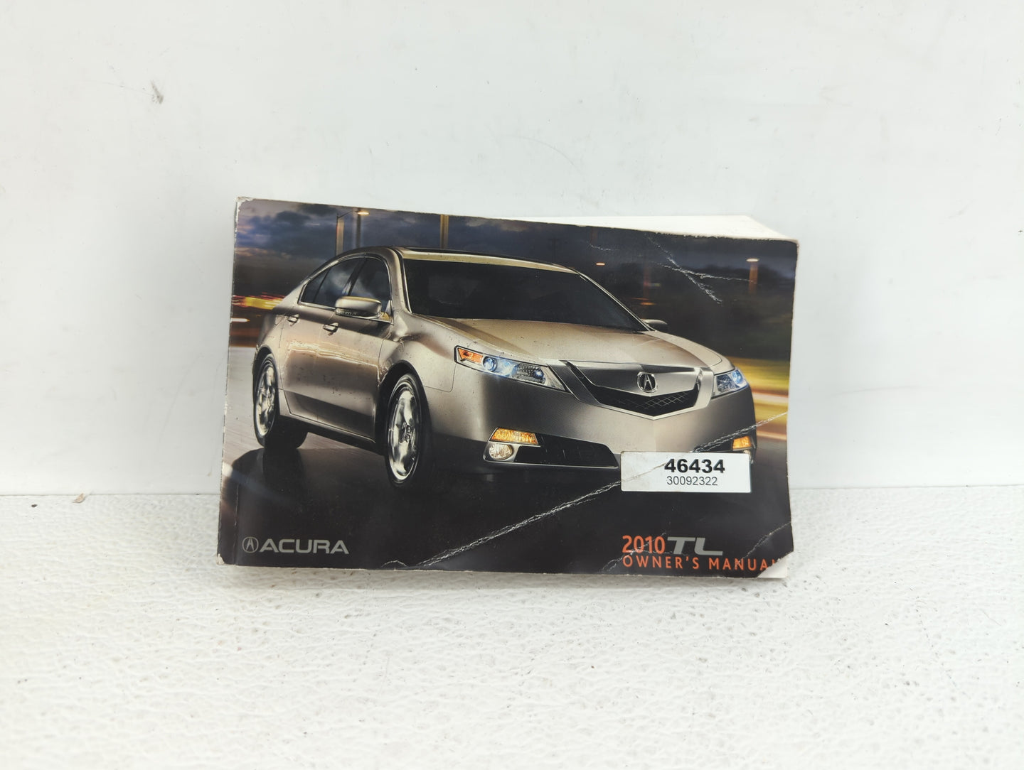2010 Acura Tl Owners Manual Book Guide OEM Used Auto Parts - Oemusedautoparts1.com