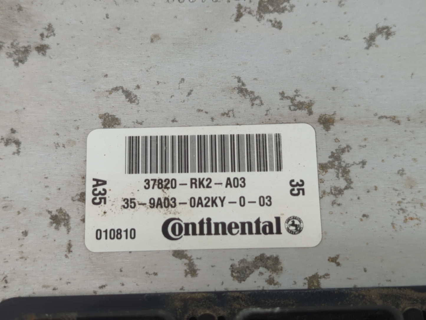 2010-2011 Acura Tl PCM Engine Control Computer ECU ECM PCU OEM P/N:37820-RK2-A03 Fits Fits 2010 2011 OEM Used Auto Parts - O