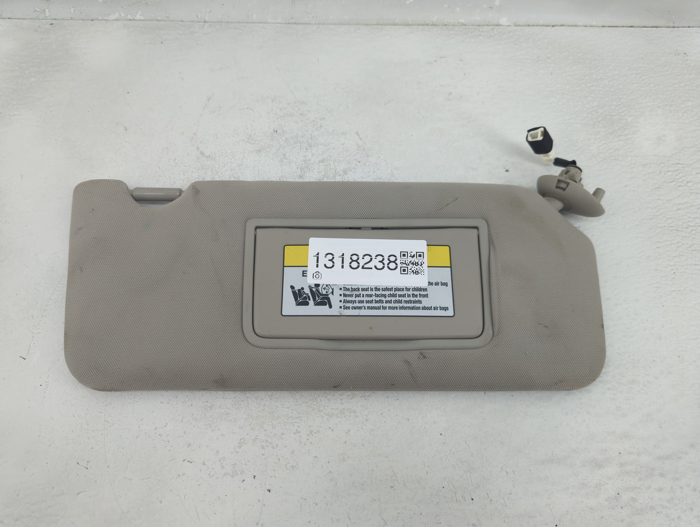 2009-2011 Acura Tsx Sun Visor Shade Replacement Passenger Right Mirror Fits Fits 2009 2010 2011 OEM Used Auto Parts - Oemuse