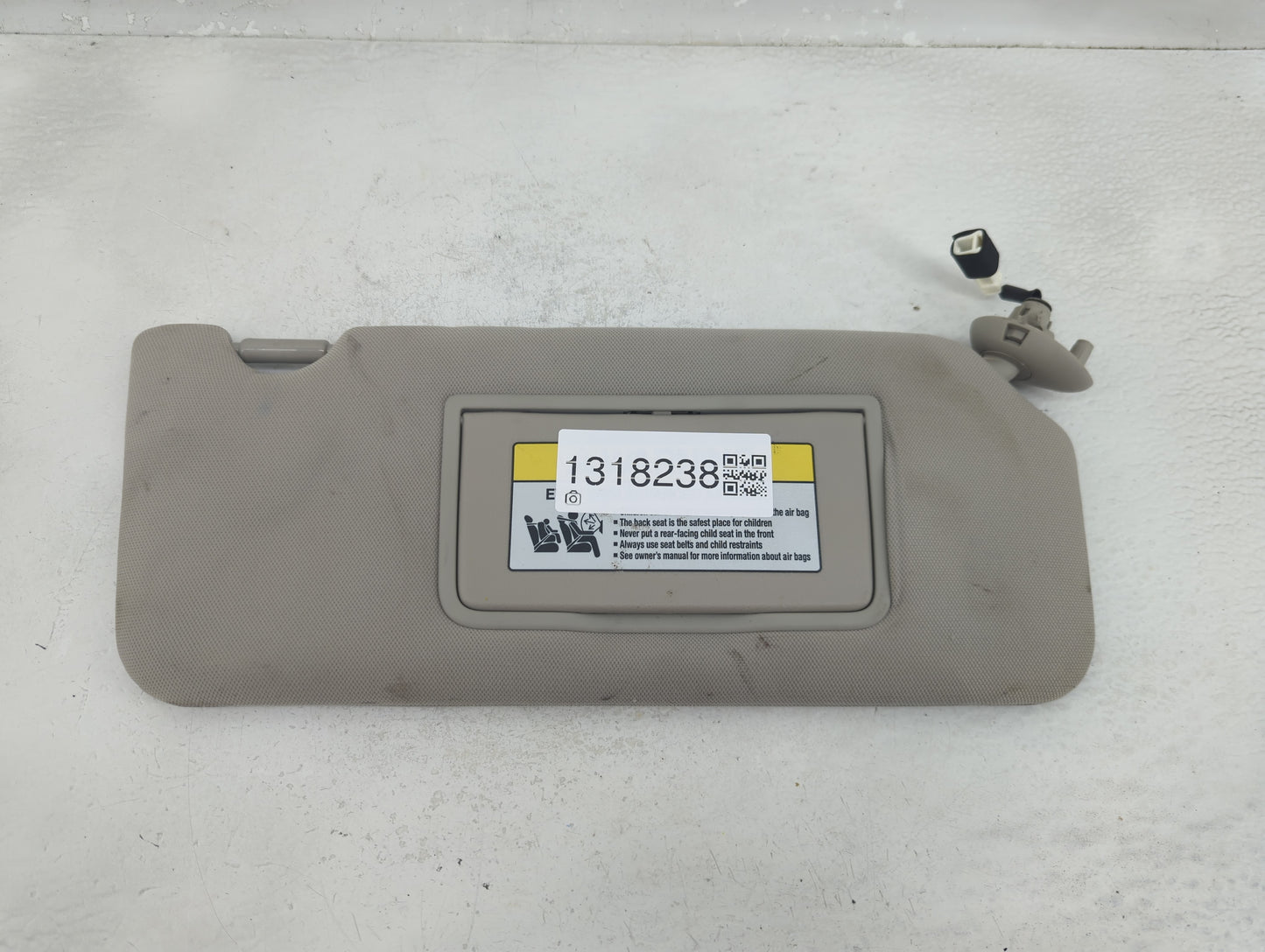 2009-2011 Acura Tsx Sun Visor Shade Replacement Passenger Right Mirror Fits Fits 2009 2010 2011 OEM Used Auto Parts - Oemuse