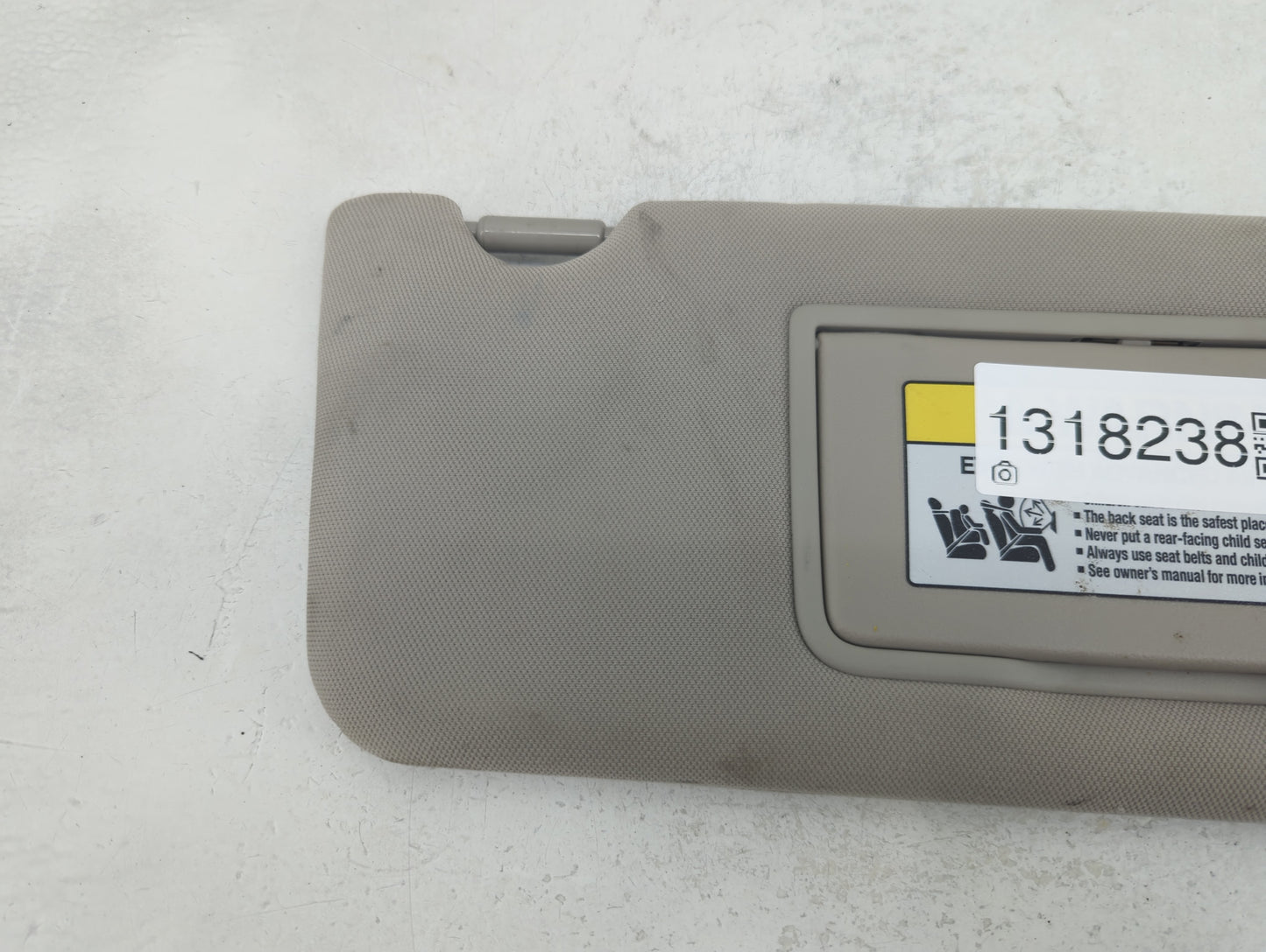 2009-2011 Acura Tsx Sun Visor Shade Replacement Passenger Right Mirror Fits Fits 2009 2010 2011 OEM Used Auto Parts - Oemuse