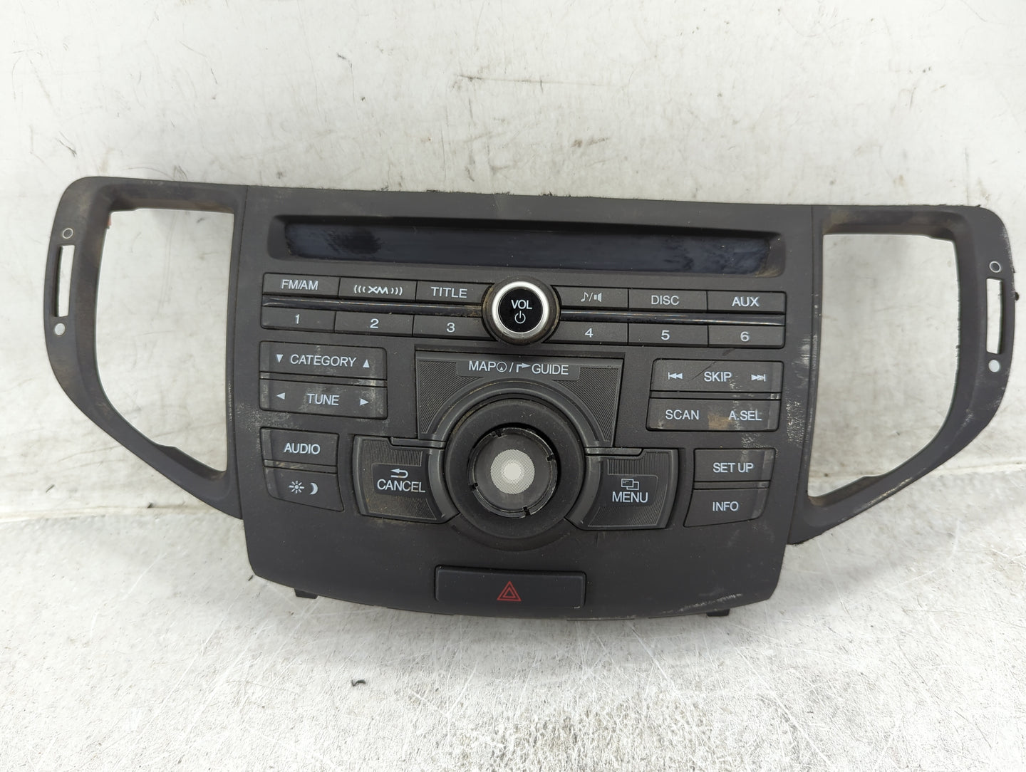 2009-2010 Acura Tsx Radio AM FM Cd Player Receiver Replacement P/N:39050-TL2-A01 SW-0HU8-AC, 3AP154A Fits Fits 2009 2010 OEM