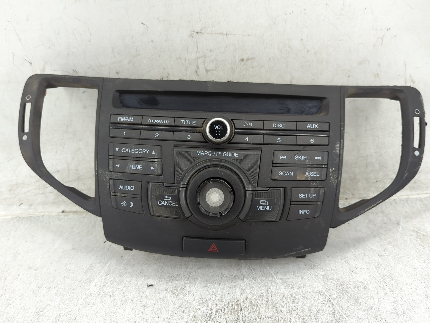 2009-2010 Acura Tsx Radio AM FM Cd Player Receiver Replacement P/N:39050-TL2-A01 SW-0HU8-AC, 3AP154A Fits Fits 2009 2010 OEM