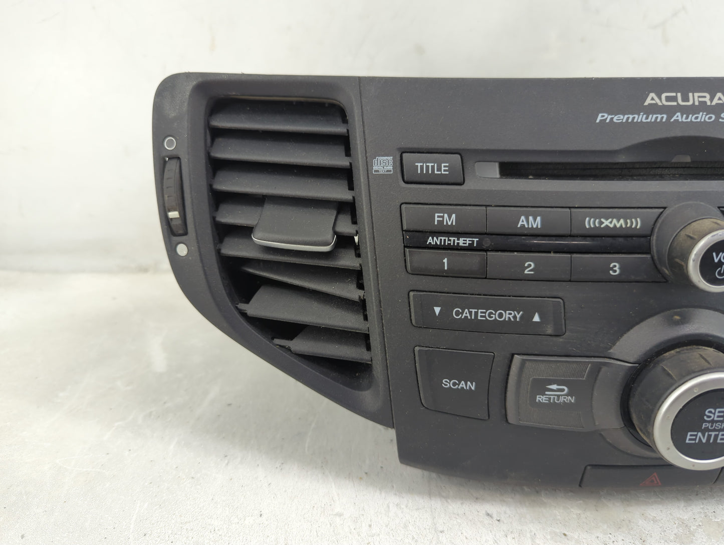 2009-2010 Acura Tsx Radio AM FM Cd Player Receiver Replacement P/N:39100-TL2-A000 CQ-JH3760AJ Fits Fits 2009 2010 OEM Used A