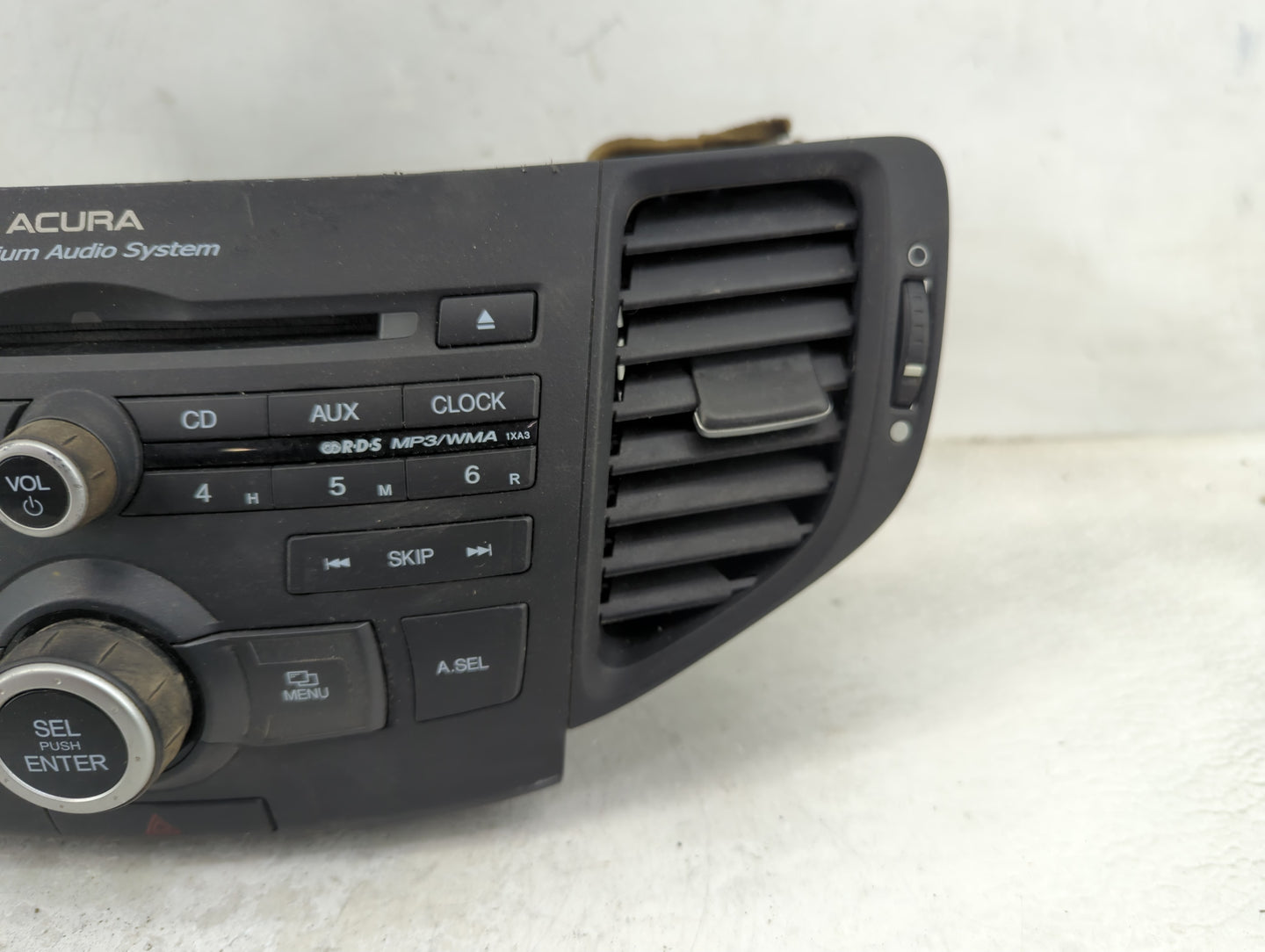 2009-2010 Acura Tsx Radio AM FM Cd Player Receiver Replacement P/N:39100-TL2-A000 CQ-JH3760AJ Fits Fits 2009 2010 OEM Used A