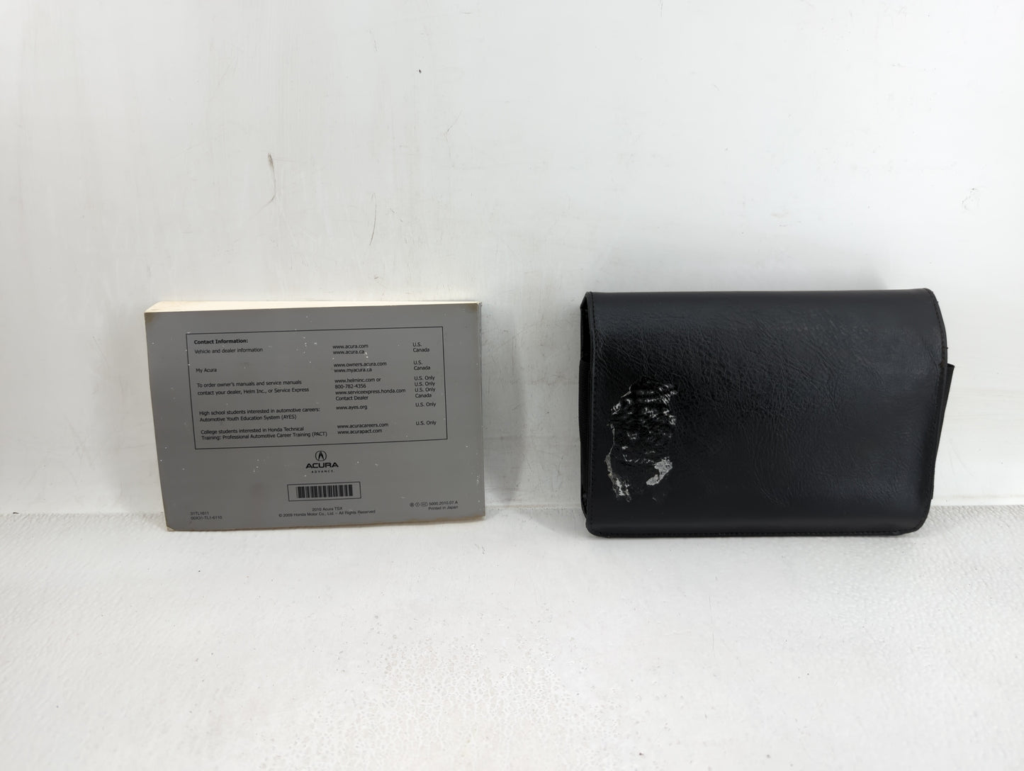 2010 Acura Tsx Owners Manual Book Guide OEM Used Auto Parts - Oemusedautoparts1.com