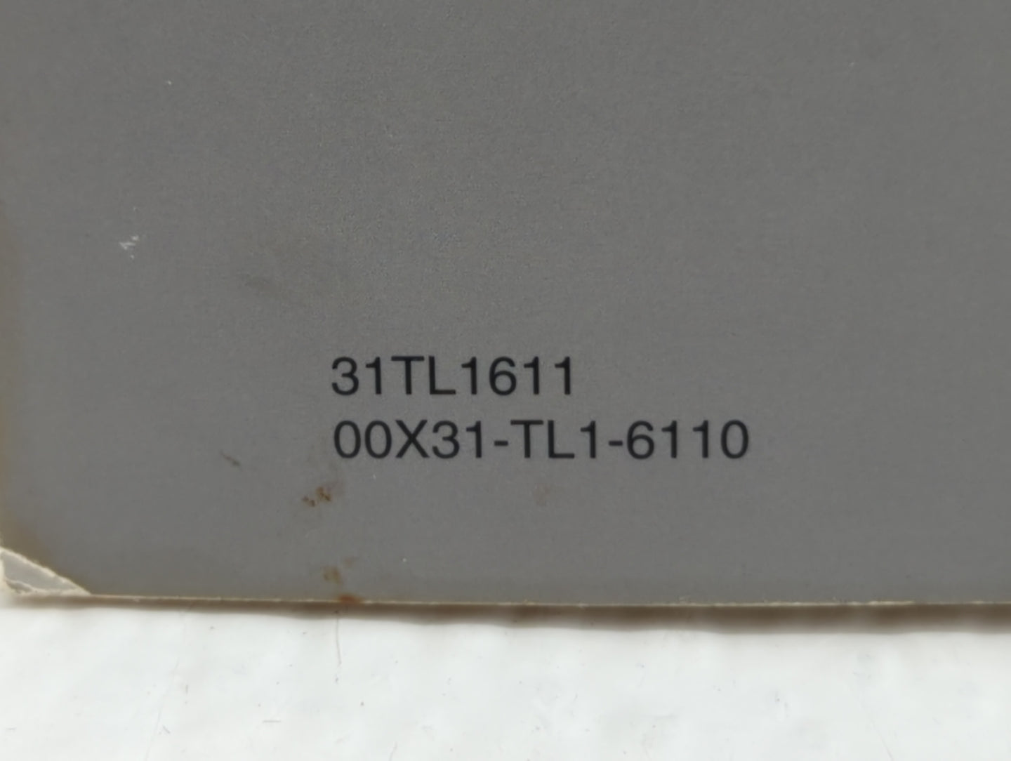 2010 Acura Tsx Owners Manual Book Guide OEM Used Auto Parts - Oemusedautoparts1.com