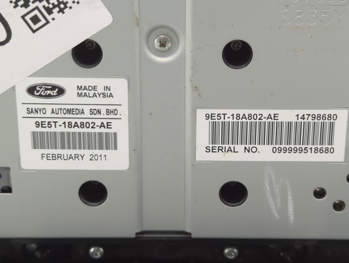 2009-2014 Acura Tsx Am Fm Cd Player Radio Receiver 593020 - Oemusedautoparts1.com
