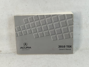 compare product 2010 Acura Tsx Owners Manual Book Guide P/N:00X31-TL1-6110 31TL1611 OEM Used Auto Parts