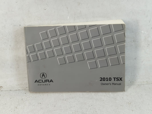 2010 Acura Tsx Owners Manual Book Guide P/N:00X31-TL1-6110 31TL1611 OEM Used Auto Parts - Oemusedautoparts1.com