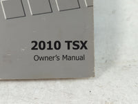 2010 Acura Tsx Owners Manual Book Guide P/N:00X31-TL1-6110 31TL1611 OEM Used Auto Parts - Oemusedautoparts1.com