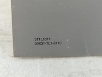 2010 Acura Tsx Owners Manual Book Guide P/N:00X31-TL1-6110 31TL1611 OEM Used Auto Parts - Oemusedautoparts1.com