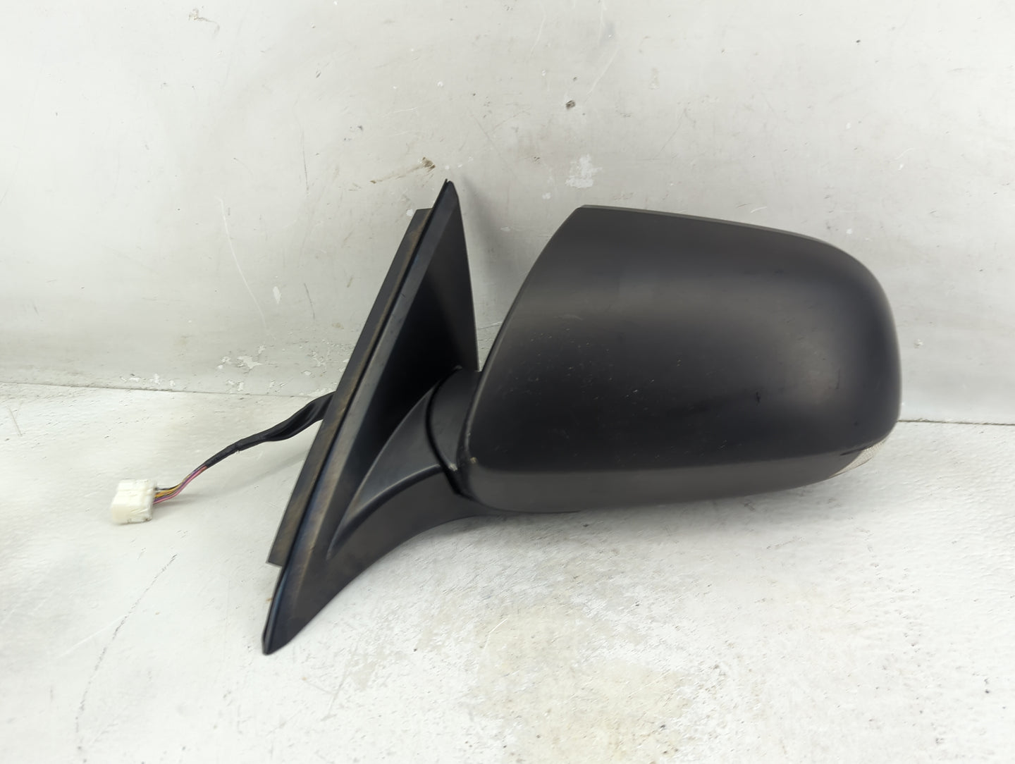 2009-2014 Acura Tsx Driver Left Side View Manual Door Mirror Black - Oemusedautoparts1.com