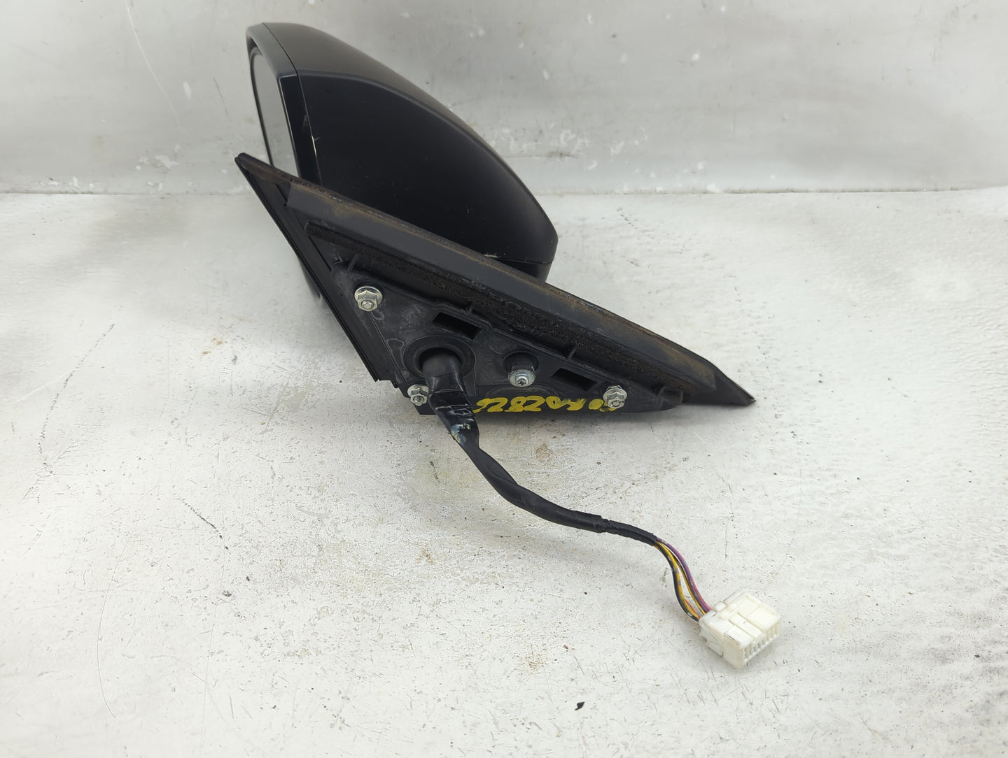 2009-2014 Acura Tsx Driver Left Side View Manual Door Mirror Black - Oemusedautoparts1.com