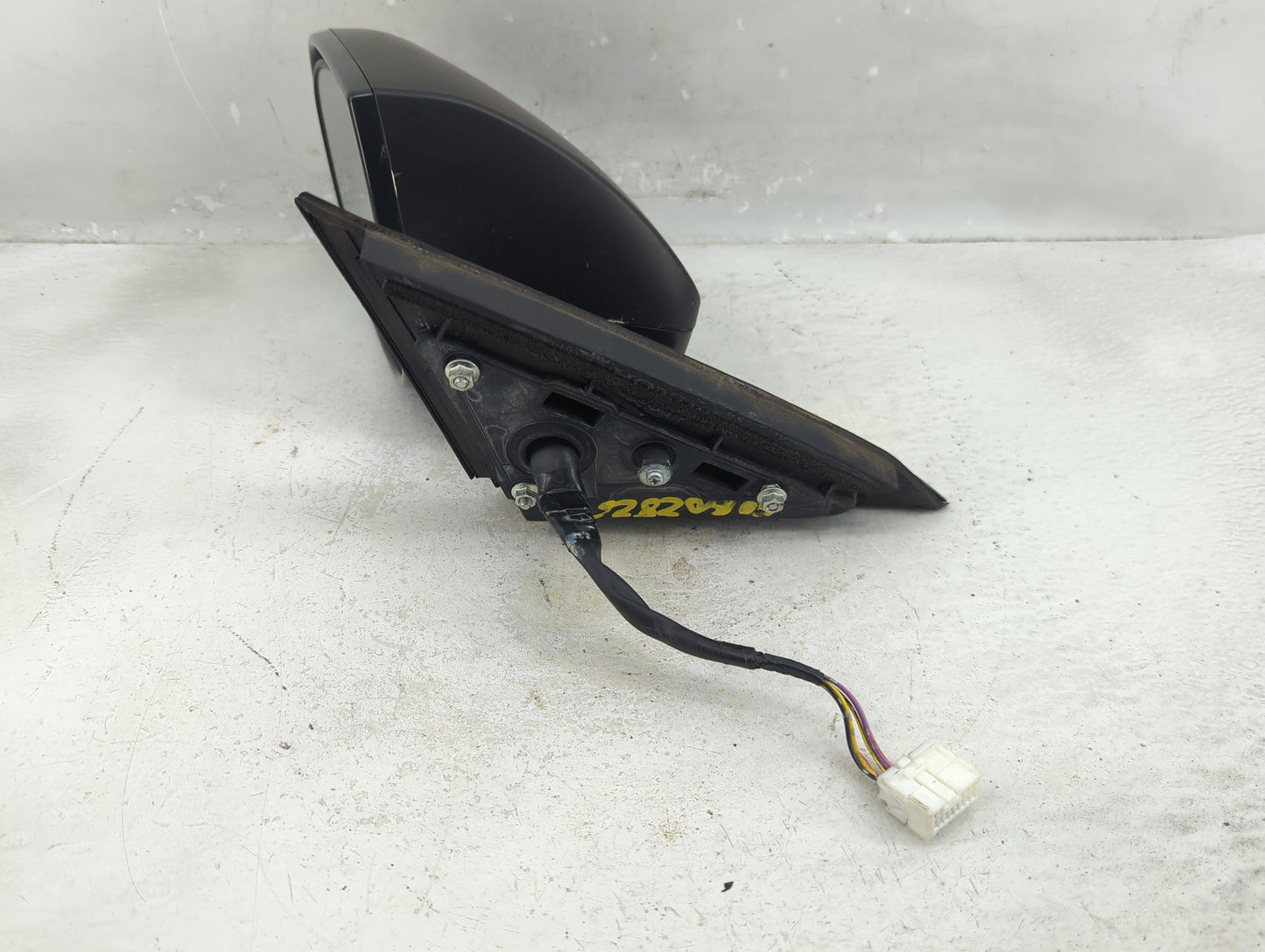 2009-2014 Acura Tsx Driver Left Side View Manual Door Mirror Black - Oemusedautoparts1.com