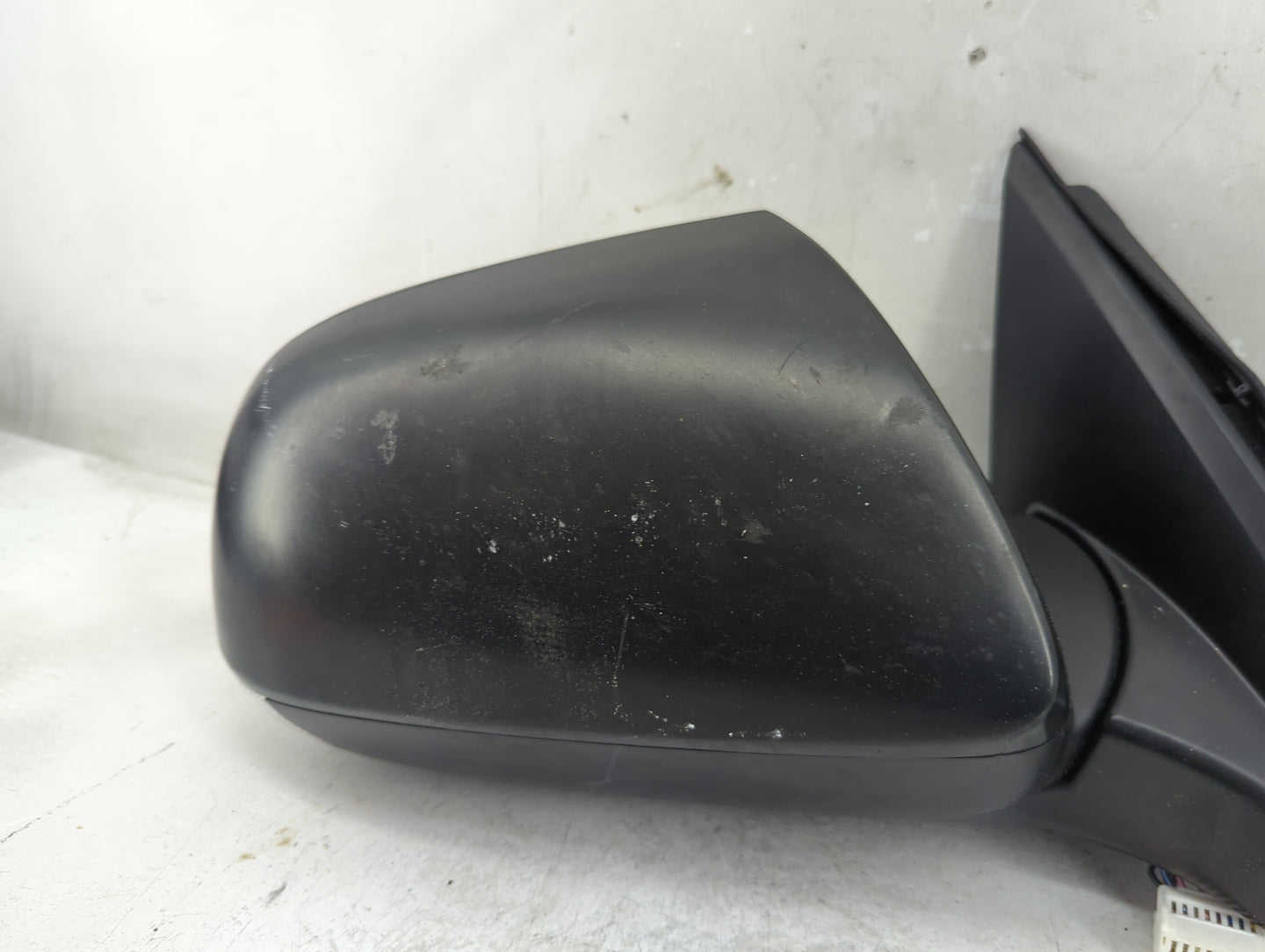 2009-2014 Acura Tsx Passenger Right Side View Manual Door Mirror Black - Oemusedautoparts1.com