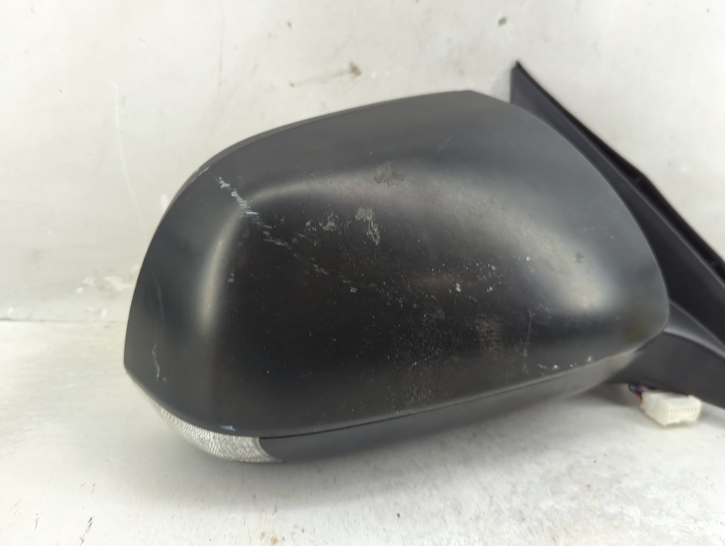 2009-2014 Acura Tsx Passenger Right Side View Manual Door Mirror Black - Oemusedautoparts1.com
